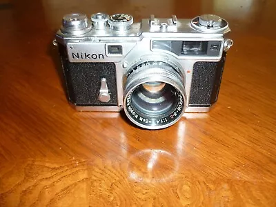 $2100 • Buy Nikon SP Rangefinder 35mm RF Camera 5cm 1.4 Lens #6200523