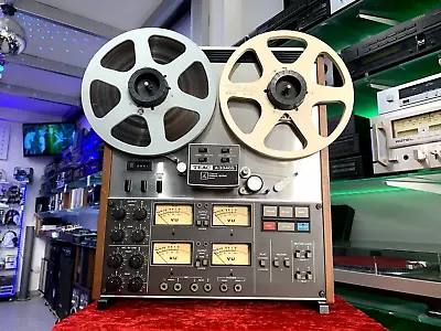 TEAC A-3340S 4 Channel Simul-Sync Reel To Reel 10   Tape Vintage Work Good Look • $5181.10