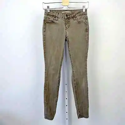 Vince Crop Skinny Ankle Jeans Cocoa Grayish Brown Size 25 • $16.03