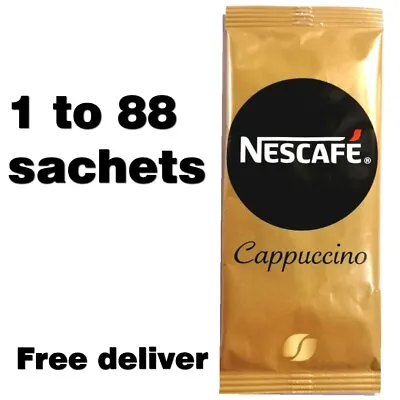 £0.99 • Buy NESCAFE GOLD CAPPUCCINO 1 TO 88 SACHETS Cheap Free Deliver