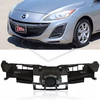 Front Grille Gray Shell And Insert W/Emblem Provision New For 2010-2012 Mazda 3 • $63.50