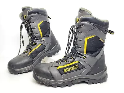 KLIM GORE-TEX Waterproof Ultra Insulated Snowmobile Boots Men's US 12 • $179