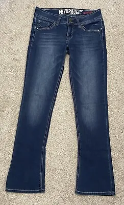 $20 • Buy Hydraulic Lola Curvy Jeans Stretch Size 11/12 Micro Boot Cut