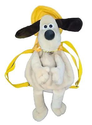 Official Aardman Wallace & Gromit The Wrong Trousers Soft Plush Backpack Bag • £19.95