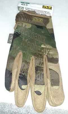 MECHANIX WEAR Original Woodland Camouflage Gloves Size XL NEW • $14.95