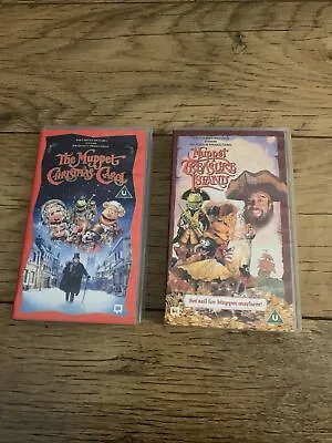 £19.99 • Buy Muppets Christmas Carol And Treasure Island Vhs Treasure Island New Tape Sealed
