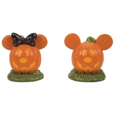 Department 56 Disney Village Mickey's Pumpkintown Topiaries • $15