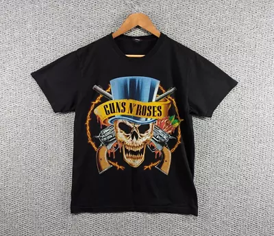 Guns N' Roses Vintage 90's Rock Yeah Graphic Print Illusion Tour Band T-shirt  M • £74.50