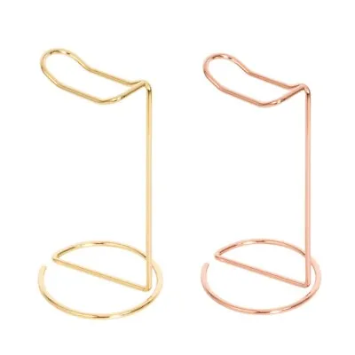 $16.22 • Buy For Creative One-piece Iron Wire Headphone Stand Rose Gold For All Headphones Si
