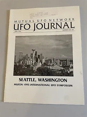 Mutual UFO Network MUFON Journal #326 June 1995 Alien Seattle Brookings Roswell • $11.49