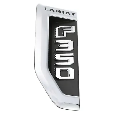 $35.35 • Buy New Oem 2017-2020 Ford F-350 Left Front Lariat Fender Nameplate Badge Emblem