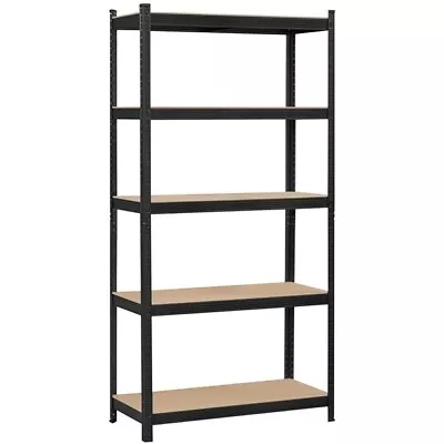 5-Tier Heavy Duty Metal Shelving Unit Garage Shelves Utility Rack Adjustable  • $47.99