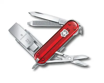 VICTORINOX Midnight Manager Work Outdoor Swiss Army Knife USB Memory 32GB • $83.98