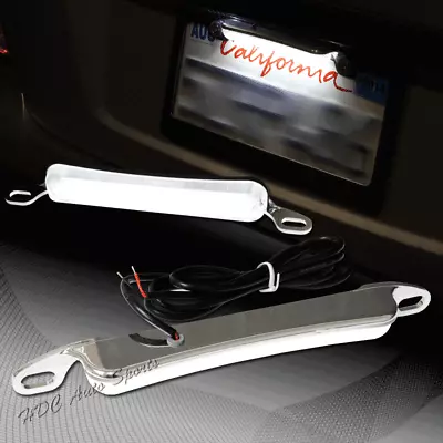 Xenon White 6K 12-LED Bolt-On Car Truck License Plate Light DRL Lamp Universal 2 • $7.99