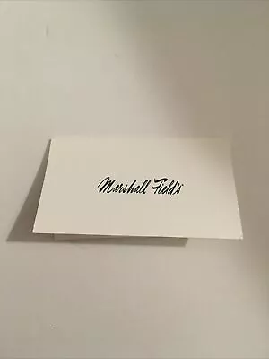 Lot Of Vintage Marshall Field's Dept Store Gift Card Place Cards. Set Of 25 • $25