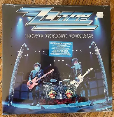 Zz Top Vinyl Lp Record - Mint Still Sealed - Live From Texas 2008/ Out Of Print • $175