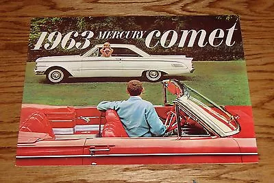 Original 1963 Mercury Comet Sales Brochure 63 Catalog S-22 • $15