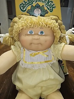 Rare Jesmar Cabbage Patch Kid Doll Made In Spain 🇪🇸 1984 W/ Double Braids • $325