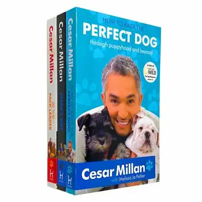 Cesar Millan 3 Books Collection Set Perfect Dog Cesars Way | Cesar Millan  NEW • £13.98