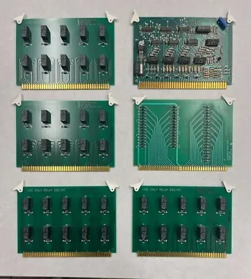 Monarch VMC Relay Boards - E82781 (x4) E49935 (x1) And Assy E55418 (x1) • $70