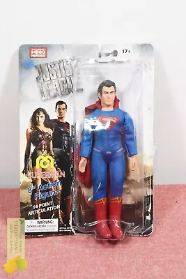 Mego DC Justice League Superman Henry Cavil Action Figure • $13.99