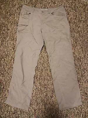 MOUNTAIN HARDWEAR Mesa V2 Hiking Pants Mens 34x32 Gray Lightweight • $29.95