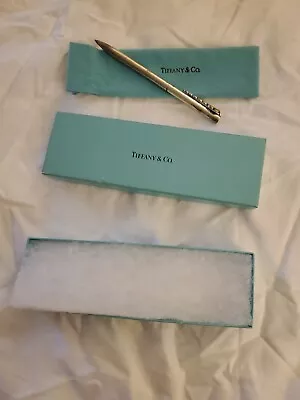 *Tiffany & Co. *Medical*Caduceus*  Silver*Ink*Pe.*( 925 W/ Box & Pouch) • $150