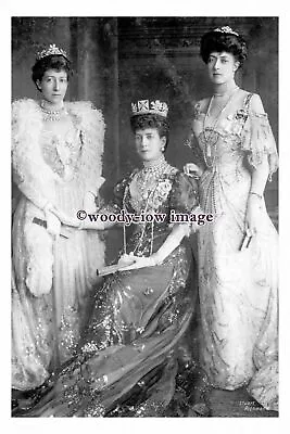 Rs0465 - Queen Alexandra  Duchess Of Fife & Princess Victoria - Print 6x4 • £2.20