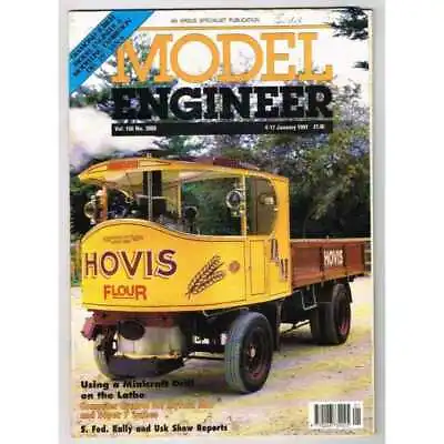 Model Engineer Magazine January 4-17 1991 Mbox3200/d Using A Minicraft Drill On • £4.75