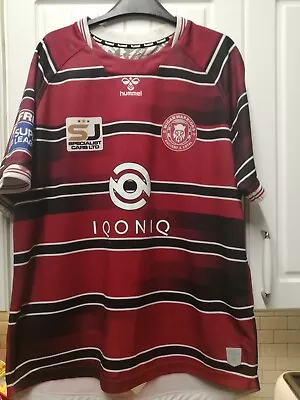 £7.99 • Buy Wigan Warriors Rugby League Hummel Shirt Size M/L Mens 