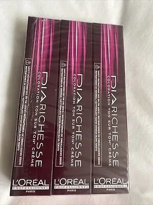 L’oreal Dia Richesse Professional Hair Color 5/ Pack Of 3 Tubs • £14.50
