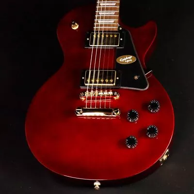 Epiphone Inspired By Gibson Les Paul Studio Gold Hardware Wine Red S N:240115221 • $716