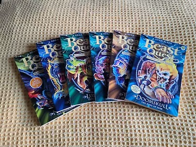 Beast Quest Books 55-60 Adam Blade • £3