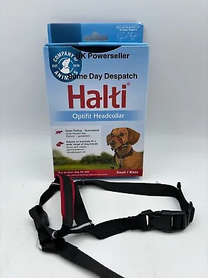 Halti OPTIFIT Dog Headcollar Stops Pulling Size Small Used Once Head Harness • £9.20