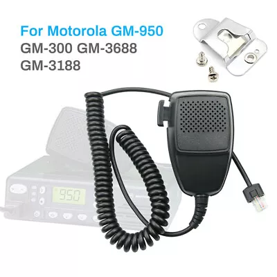 Microphone HMN3596 8Pin For Motorola GM300 GM950 GM3188 CDM750 Radio • $13.49