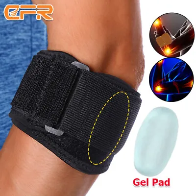 £6.99 • Buy Tennis Elbow Support Brace Strap For Arthritis/Golfers Pain Band Gel Pad CFR