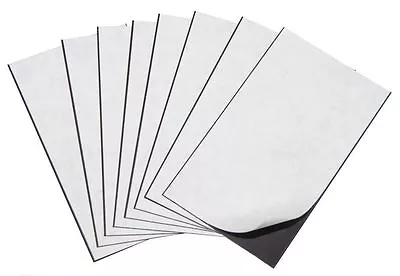 100 Self Adhesive Flexible Magnetic Sheets Wallet Size USA 2  X 3 - FREE Ship • $11.77