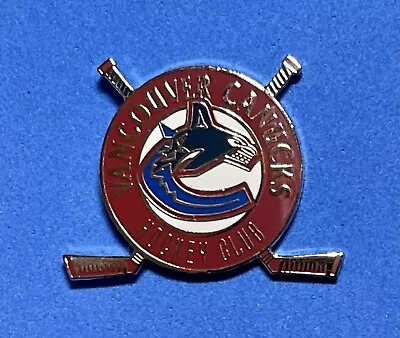 NHL National Hockey League VANCOUVER CANUCKS Sticks Pin Lic. NHL Pin ShipUSAonly • $9.99