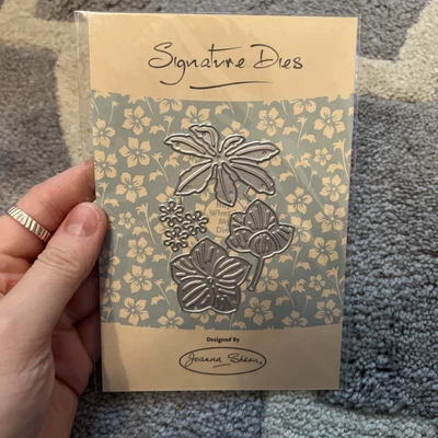 £2 • Buy Joanna Sheen Signature Dies Plant Themed