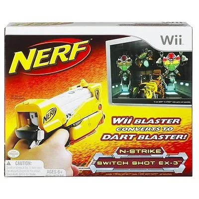 Nerf N-Strike Switch Shot EX-3 Blaster (Nintendo WII) Rare • $59.95