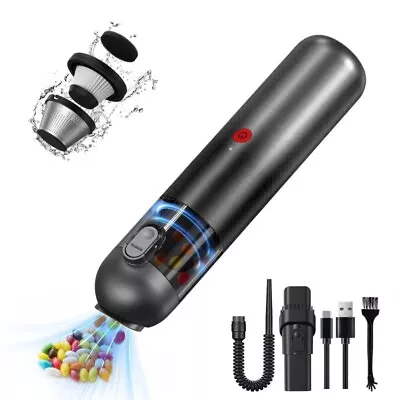 Mini Cordless Handheld Vacuum Cleaner 8000Pa For Quick Detailing • $33.60