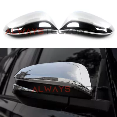 Chrome Rearview Side Mirrors Cover Trim Accessories For Toyota Fortuner Hilux • $60.49