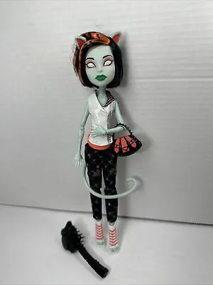 Monster High Freaky Fusion Scarah Screams Doll Toralei Tail Belt • $39.99