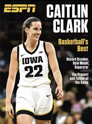 ESPN Caitlin Clark Paperback – March 29 2024 By The Editors Of ESPN (Author) • $29.99