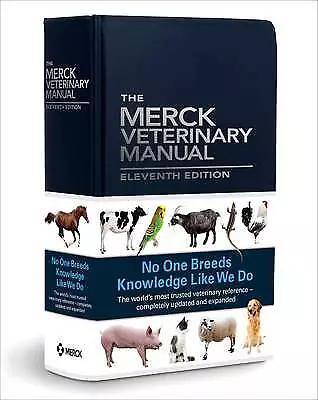 The Merck Veterinary Manual - 9780911910612 • $43.60