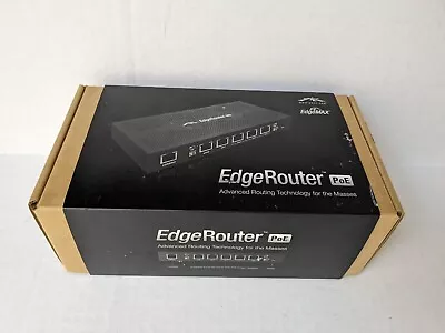 Ubiquiti Erpoe-5 5-port Gigabit Poe Edge Router Edgemax L3 Switch/router • $60