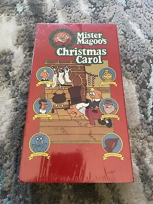 Mr. Magoos Christmas Carol (VHS 1994) - Brand New SEALED • $12.99