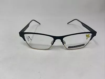 Italia Independent 5300/009 120 51/14/140 Black Gold Eyeglasses Wd01 • $100