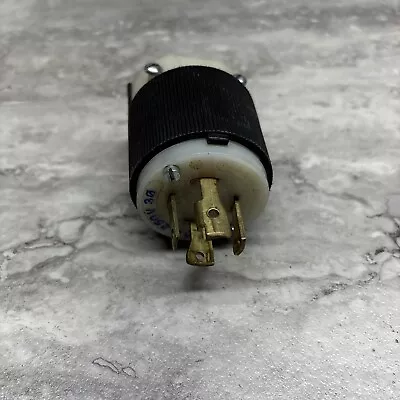 Hubbell HBL2721 Industrial Grade Locking Plug NEMA L15-30P 30A 250V • $7