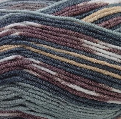Jame C Brett Fairground Self Striping DK Variegated Acrylic Knitting Yarn 100g • £3.09